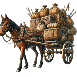 Bing Copilot Karren mit Pferd.png