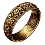 DALL-E Armreif, Gold.png