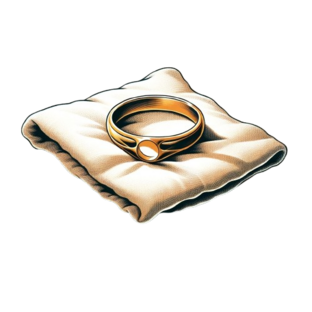 DALL-E Ring, Gold.png