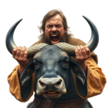 DeepAI Minotaurus, Hörner.png
