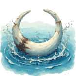 KREA.AI Gargoll, Doppelhorn.png