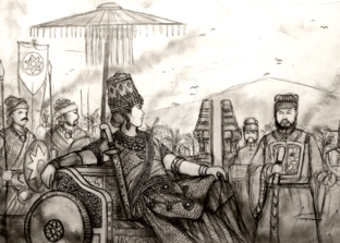 Ratu Wijaya Tunggadewi of Kerajaan Pulau Rempah von Gambargin.png
